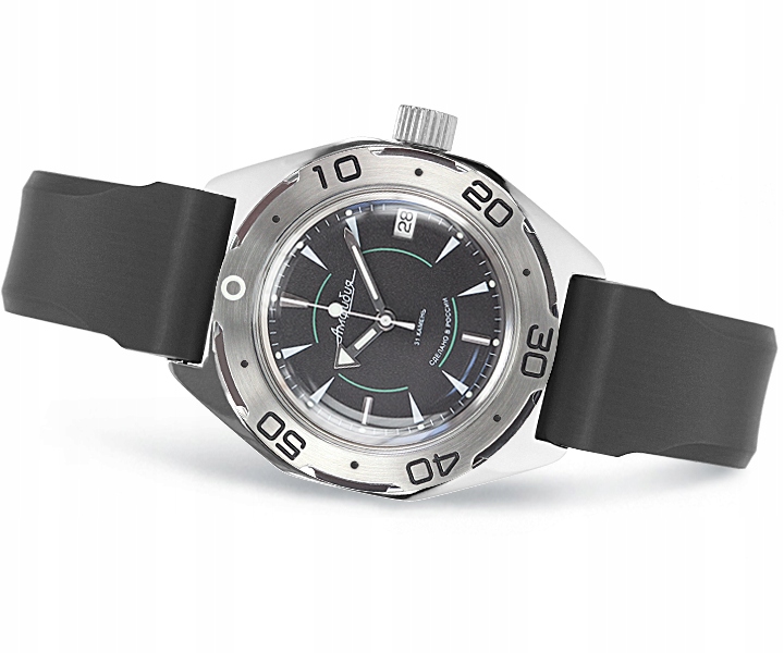 Wostok Vostok Amfibia 200 m Automat Nový-ocel 670923