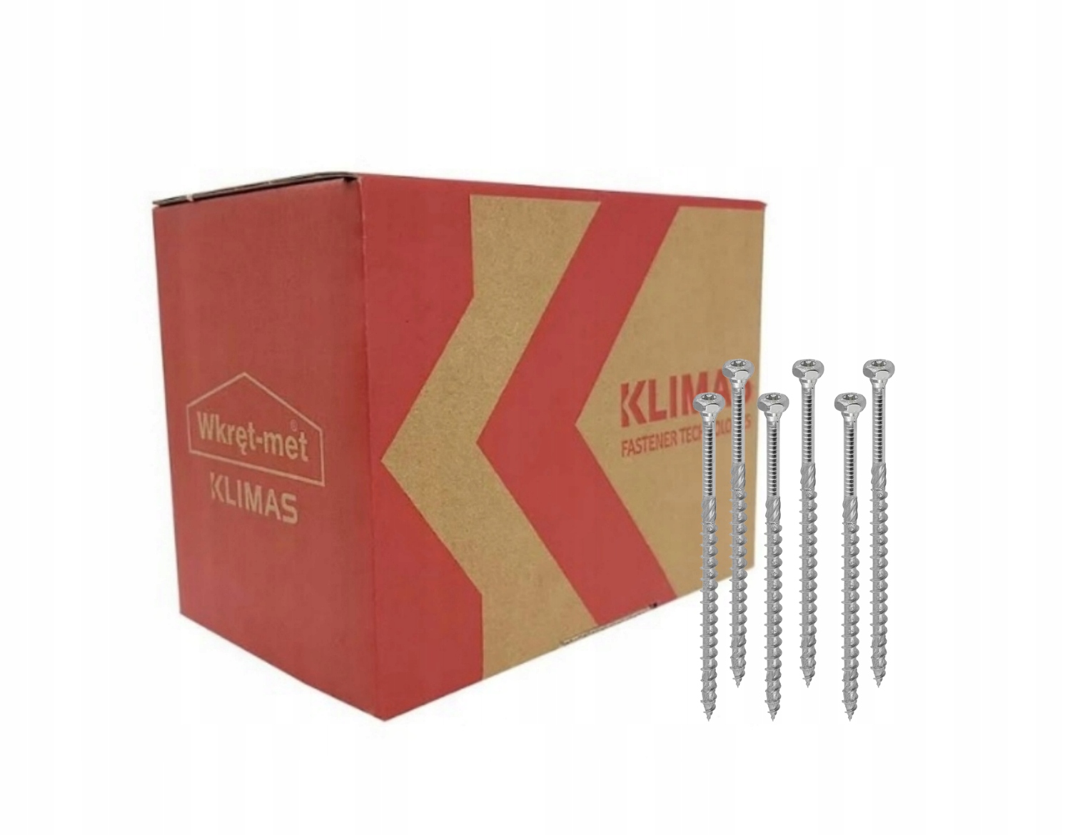 Wkręt-met Šestihranný šroub pro spoje ocel-dřevo Wkch 8x260mm-50 Ks