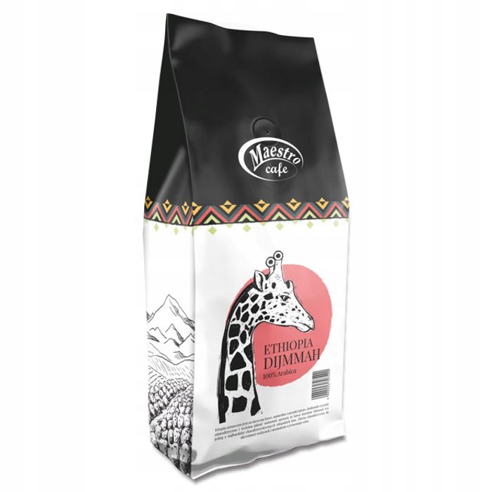 Kawa ziarnista Maestro Etiopia Djimmah |100% Arabica| 1kg