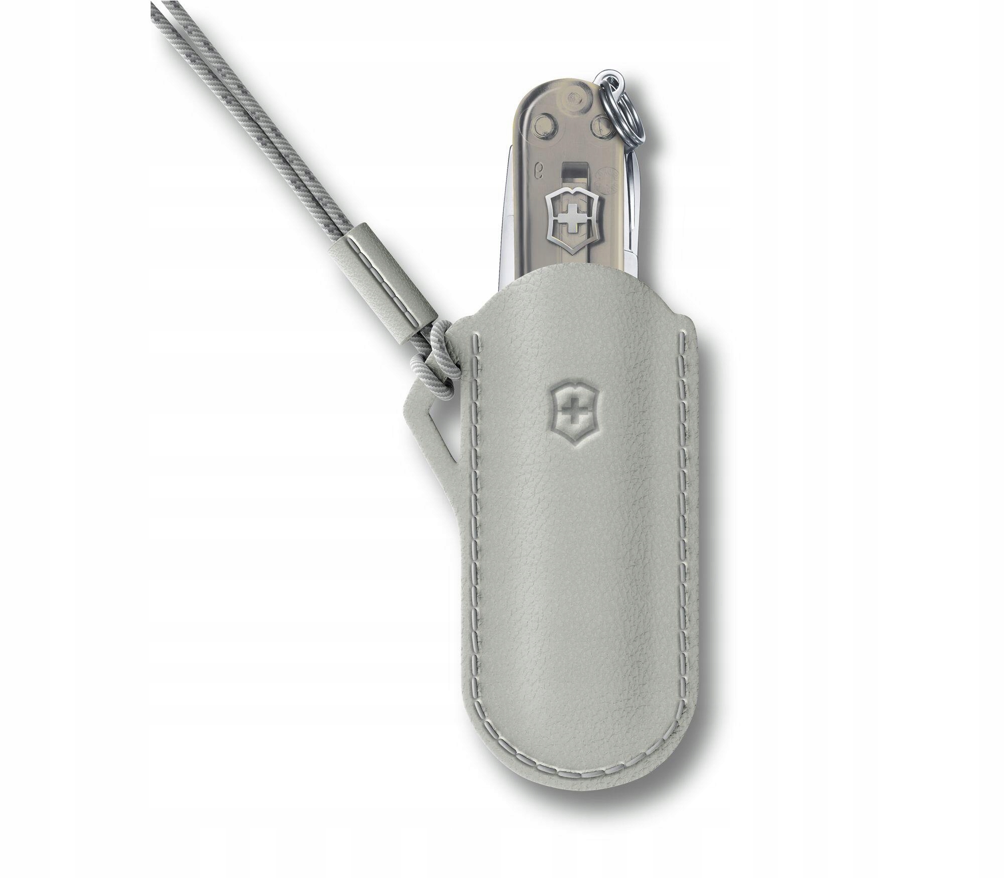 SKÓRZANE ETUI POKROWIEC VICTORINOX CLASSIC MYSTIC Materiał rękojeści skóra