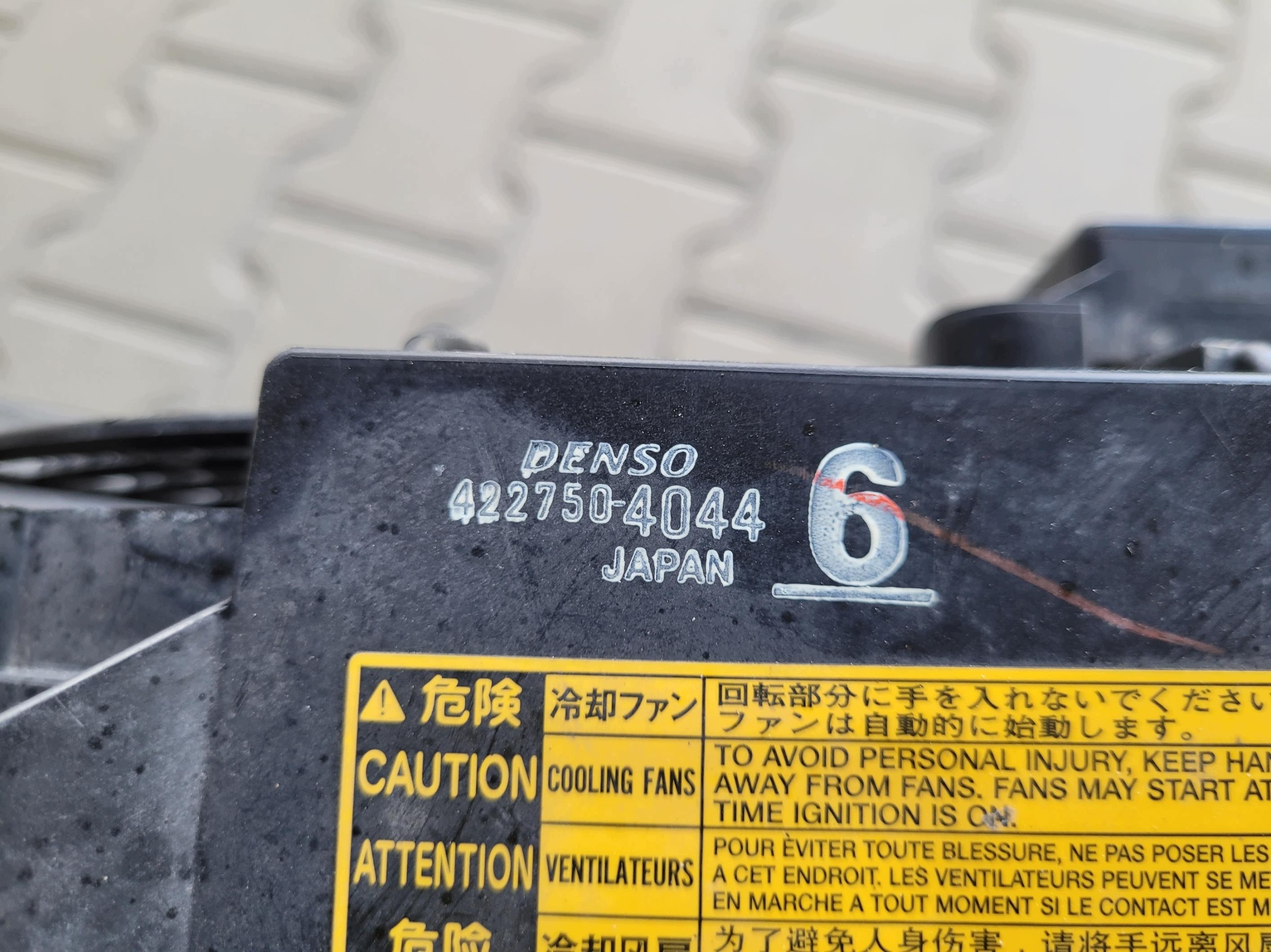 obal ventylátora ventilátor chladiče LEXUS RX III 450 RX450 H 3.5