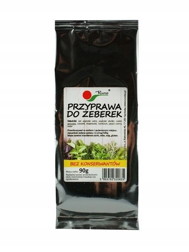8 x Koření na žebírka v prášku směs bylinek marináda na maso 90 g