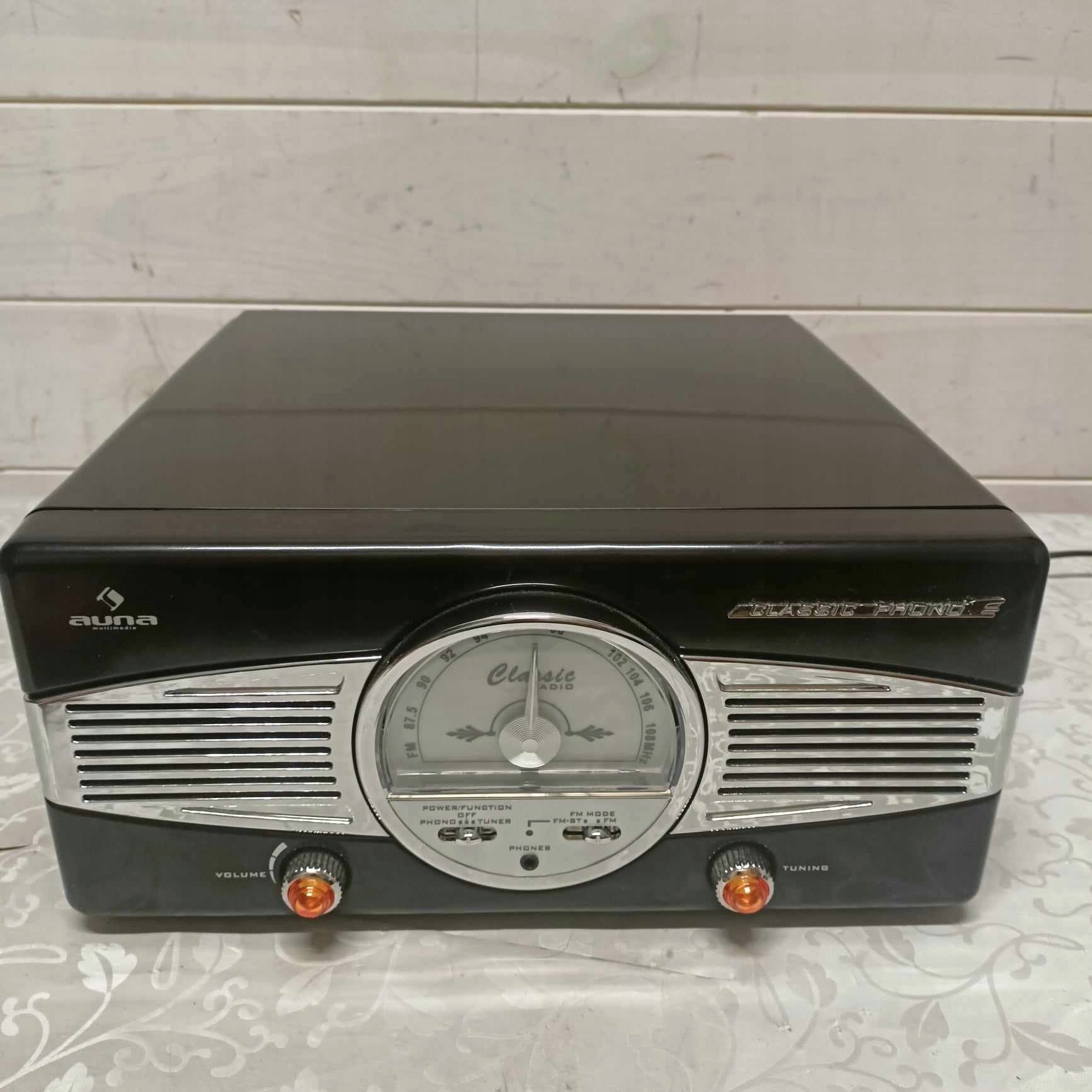 GRAMOFON Auna MG-TT-82B czarny Model MG-TT-82B