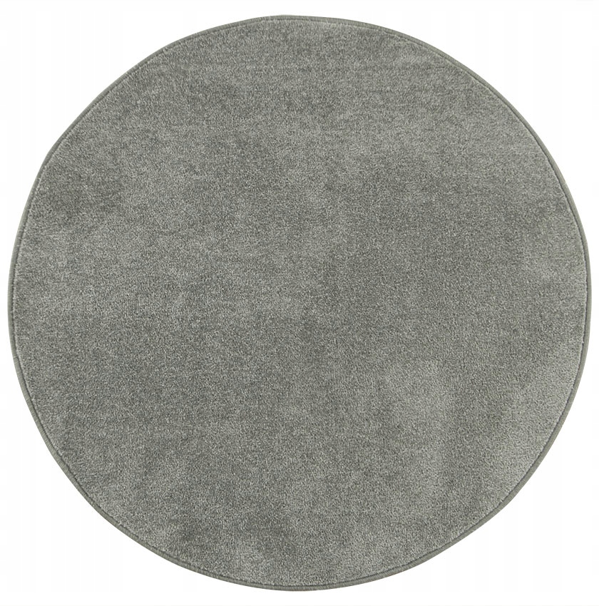 

śr 100 cm Okrągły Dywan Dynasty Koło Srebrny Szary