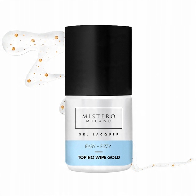 

Top No Wipe Easy-fizzy Gold Mistero Milano 12ml