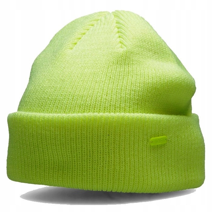 CZAPKA DAMSKA 4F ZIMOWA CAD006 ZIELONY NEON roz. M