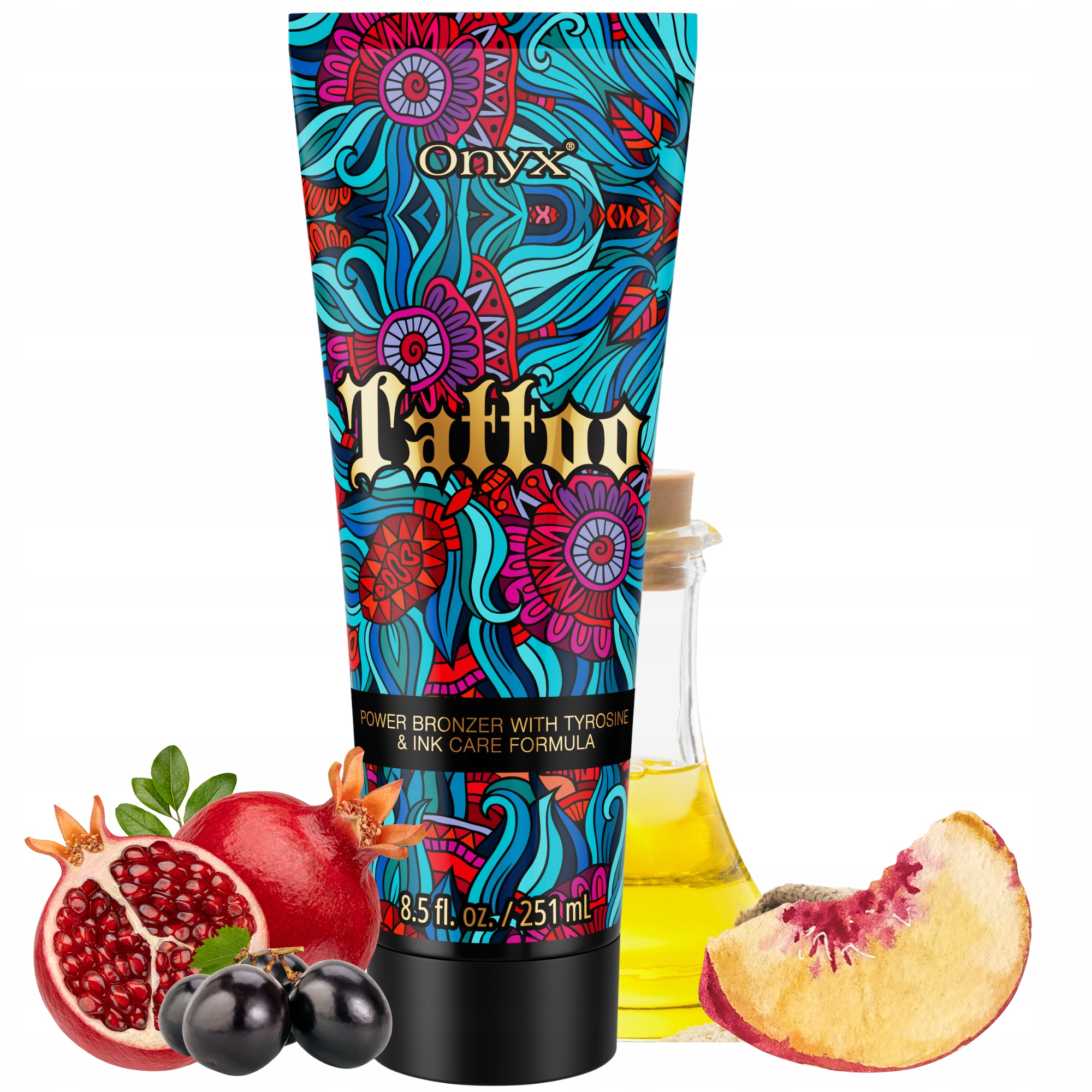 Onyx Tattoo bronzující urychlovač zabraňující vyblednutí tetování 251 ml