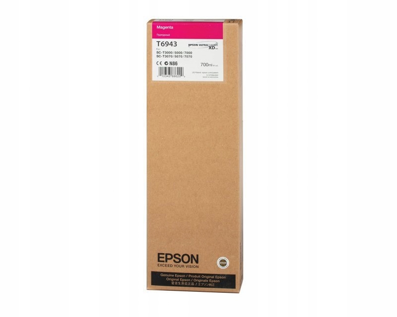 Tlač Epson C13T694300 červená (purpurová)