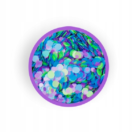 

Konfetti Kółeczka Cekiny Dropsy ozdoba do paznokci