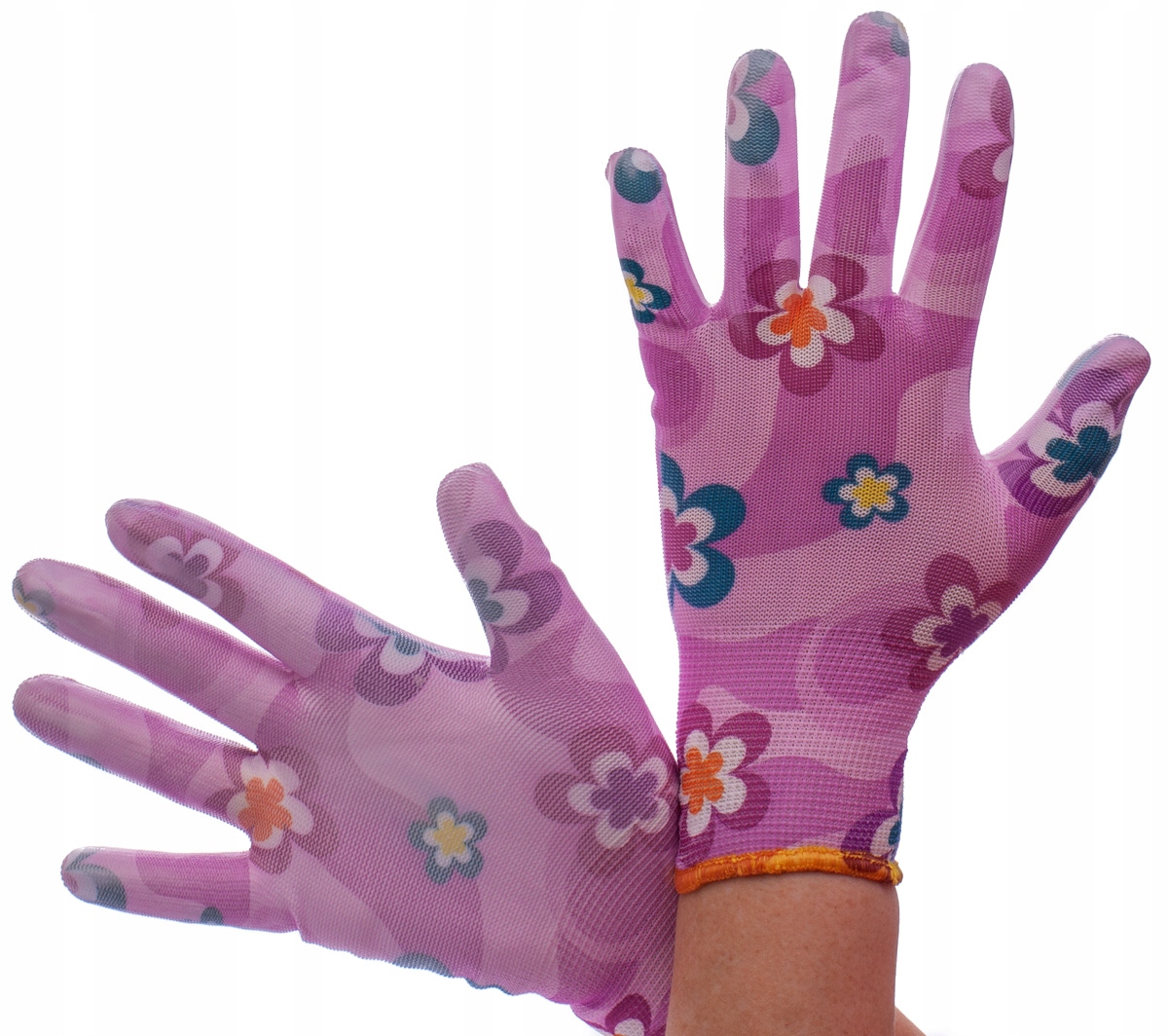 12x RĘKAWICE RĘKAWICZKI ROBOCZE OGRODOWE 6 XS