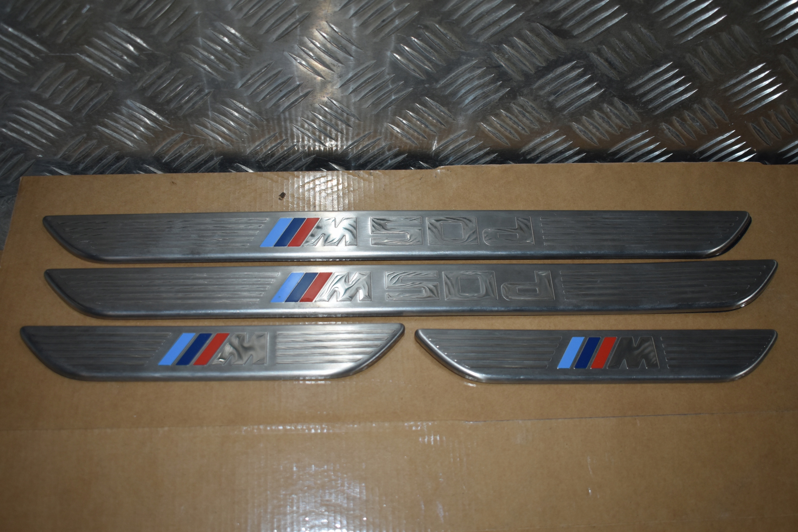 mouldings caps threshold BMW E70 E71 500 50D 1