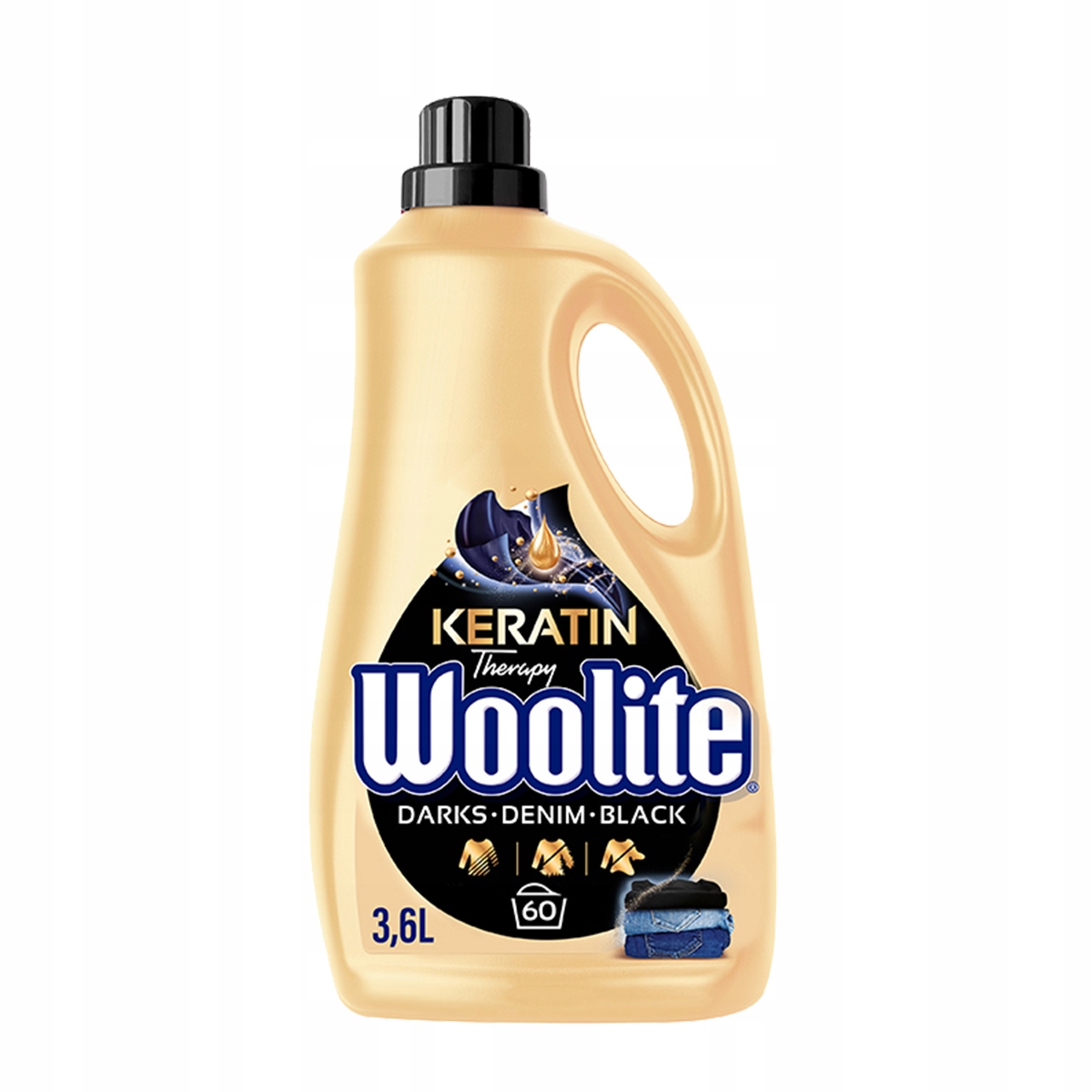 Levně Woolite Tekutý prací prostředek Dark 3,6 l (60 praní)