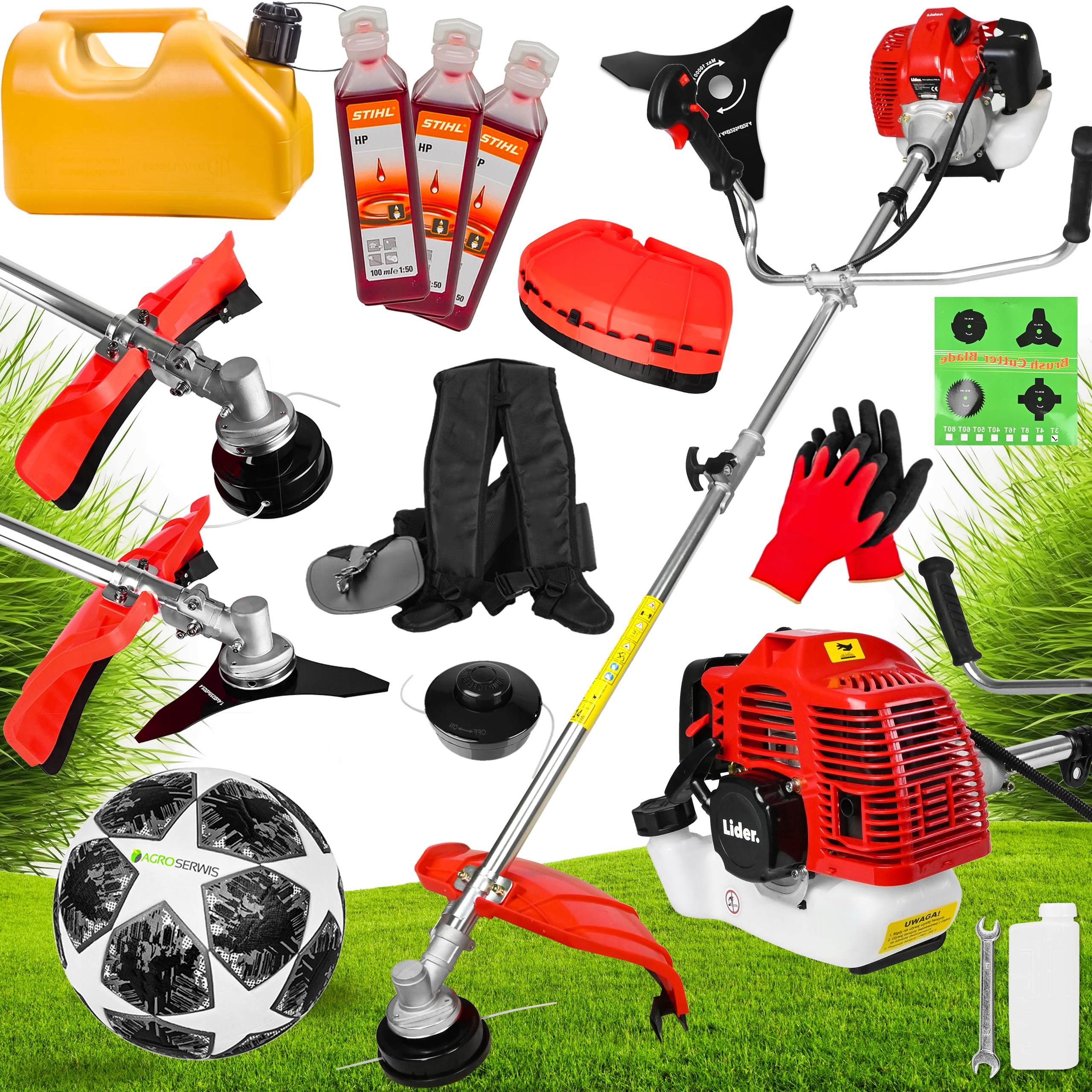 

Potężna Kosa Spalinowa Stihl Olej 8KM 9W1 Set XXXL