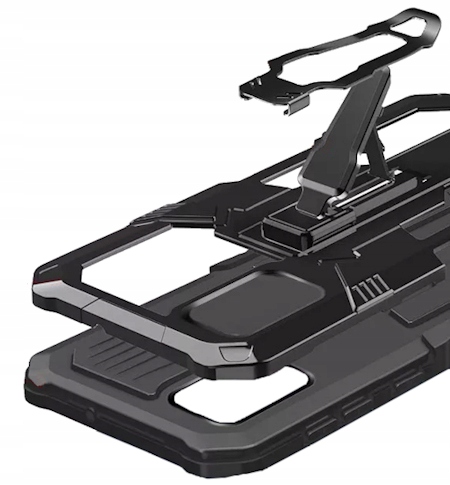 CASE ETUI PANCERNE + SZKŁO do REALME 8 / 8 PRO Typ plecki