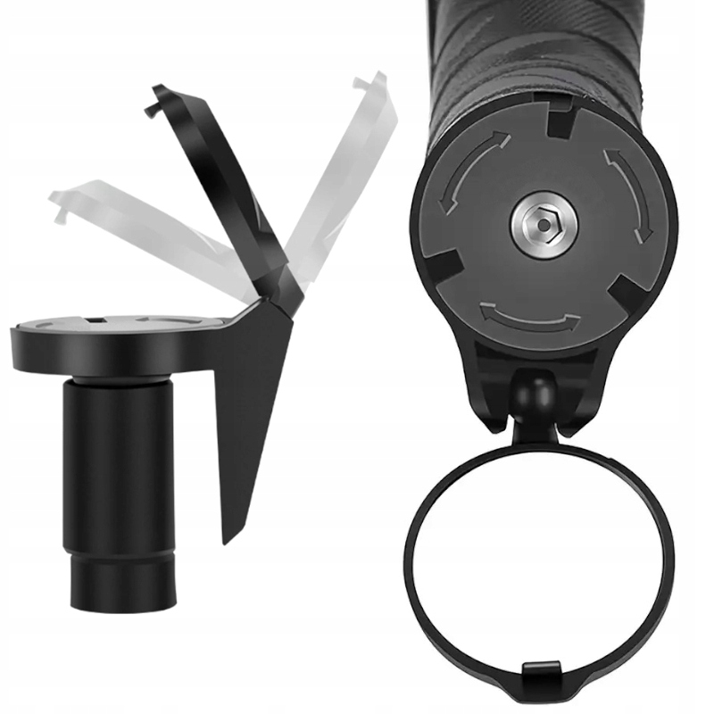 LUSTERKO ROWEROWE DO KIEROWNICY SKŁADANE OBROTOWE