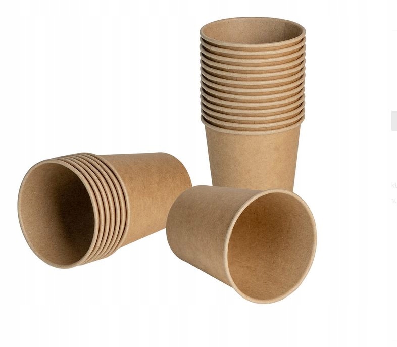

Kubki Papierowe 200/250ml Eko Kraft 100szt Coffee