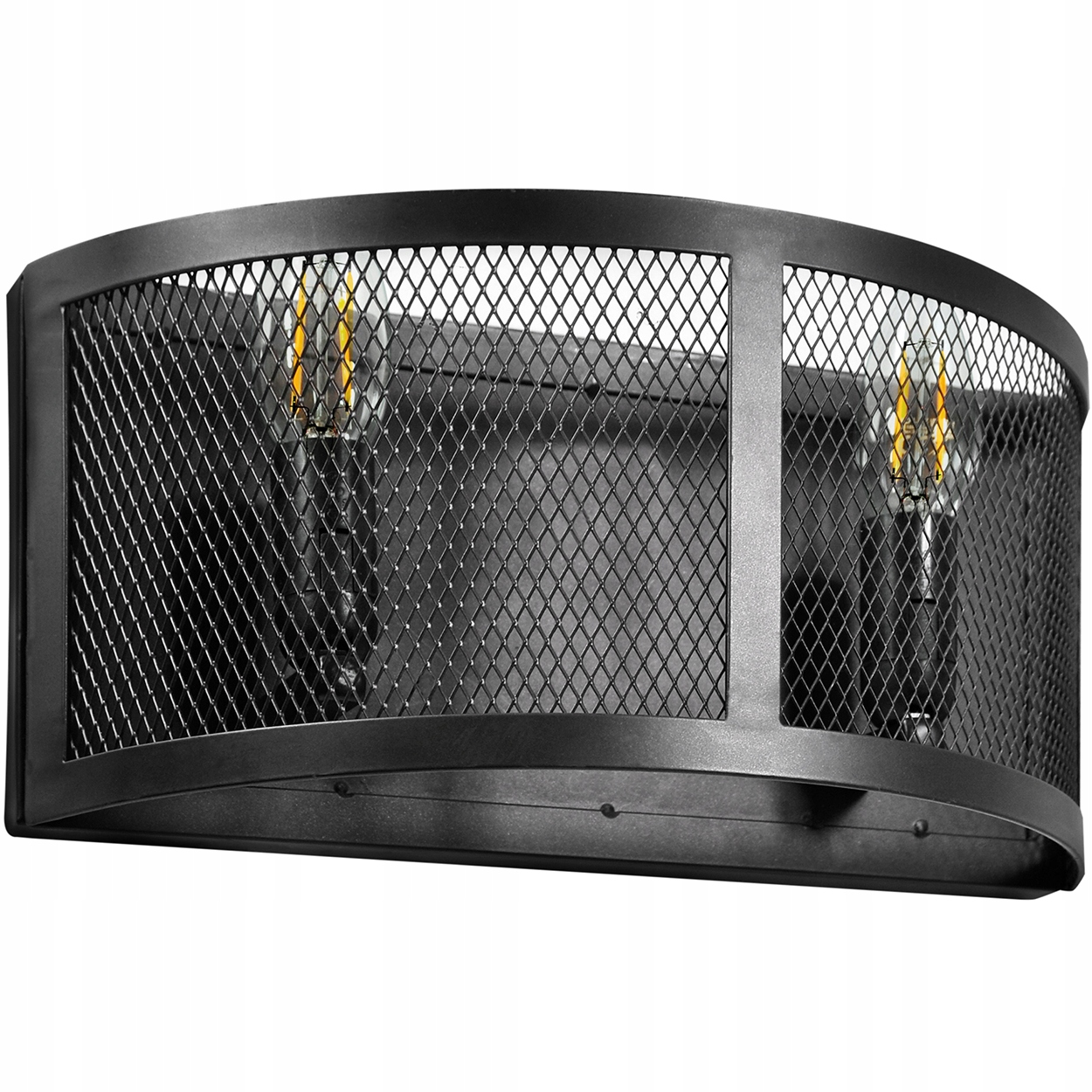 

Lampa Kinkiet Ścienna Żyrandol Abażur do Led 2xE14