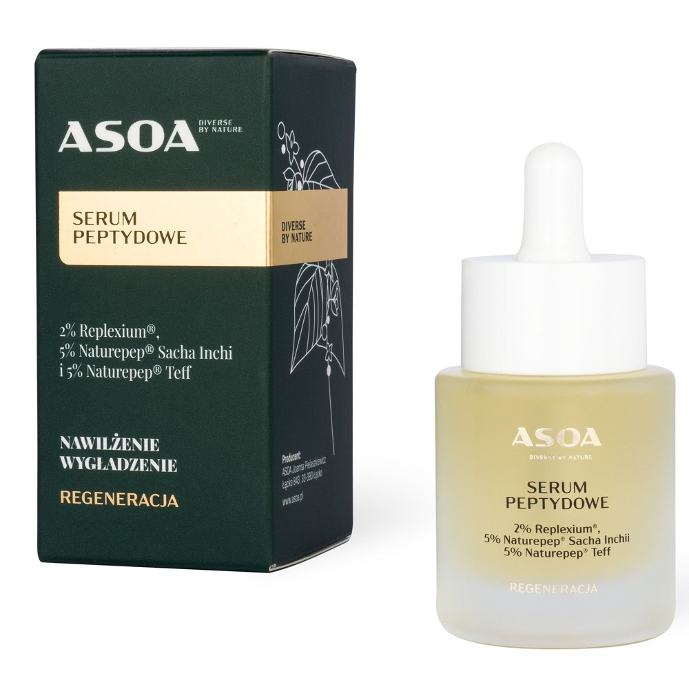 Pleťové sérum Asoa peptidové anti-aging 30 ml