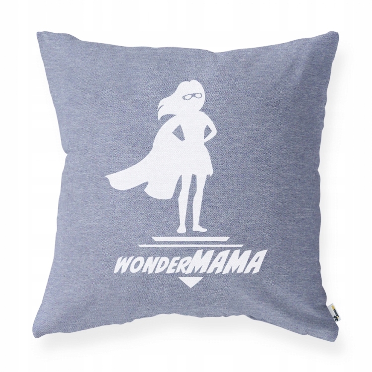 KT031f Poduszka z nadrukiem WONDERMAMA prezent