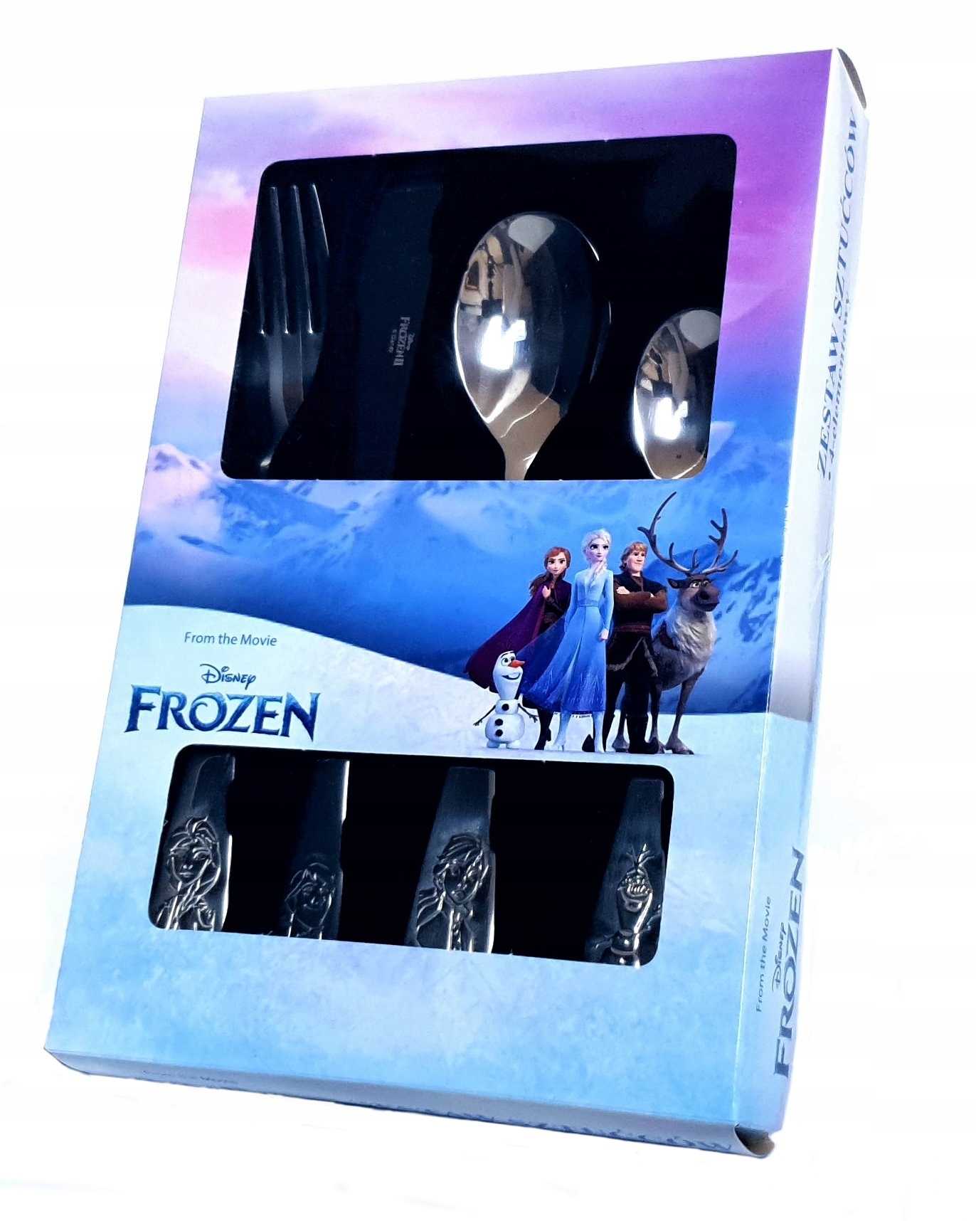 

Komplet Sztućców Dla Dzieci Frozen Kraina Lodu 4el