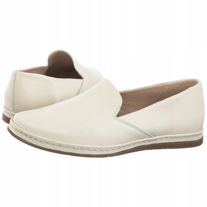 Dámské baleríny Ryłko Krémové 1MS09___ _2NS Bílé