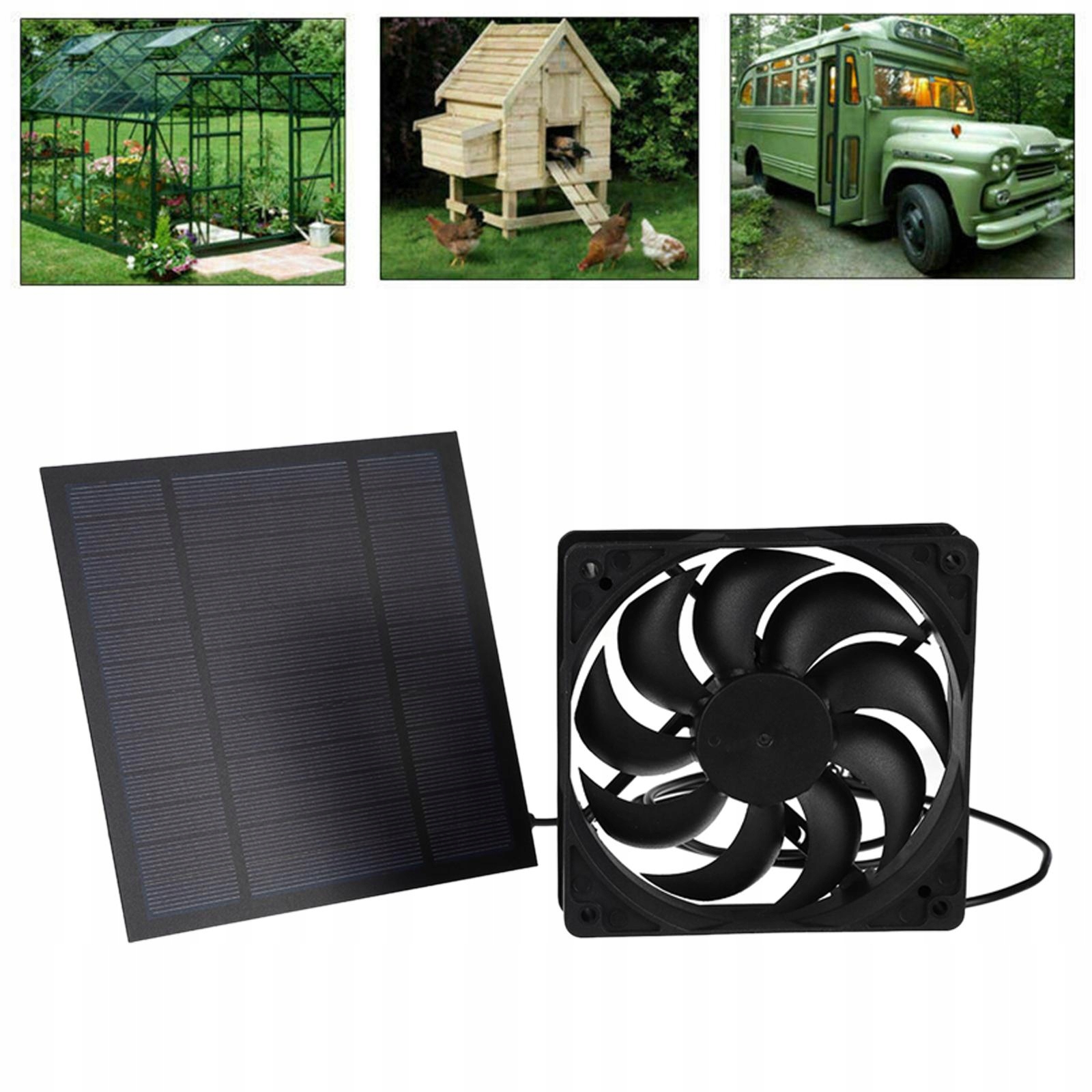 Zewnętrzny wentylator do paneli słonecznych Kod producenta vurnka-53072090