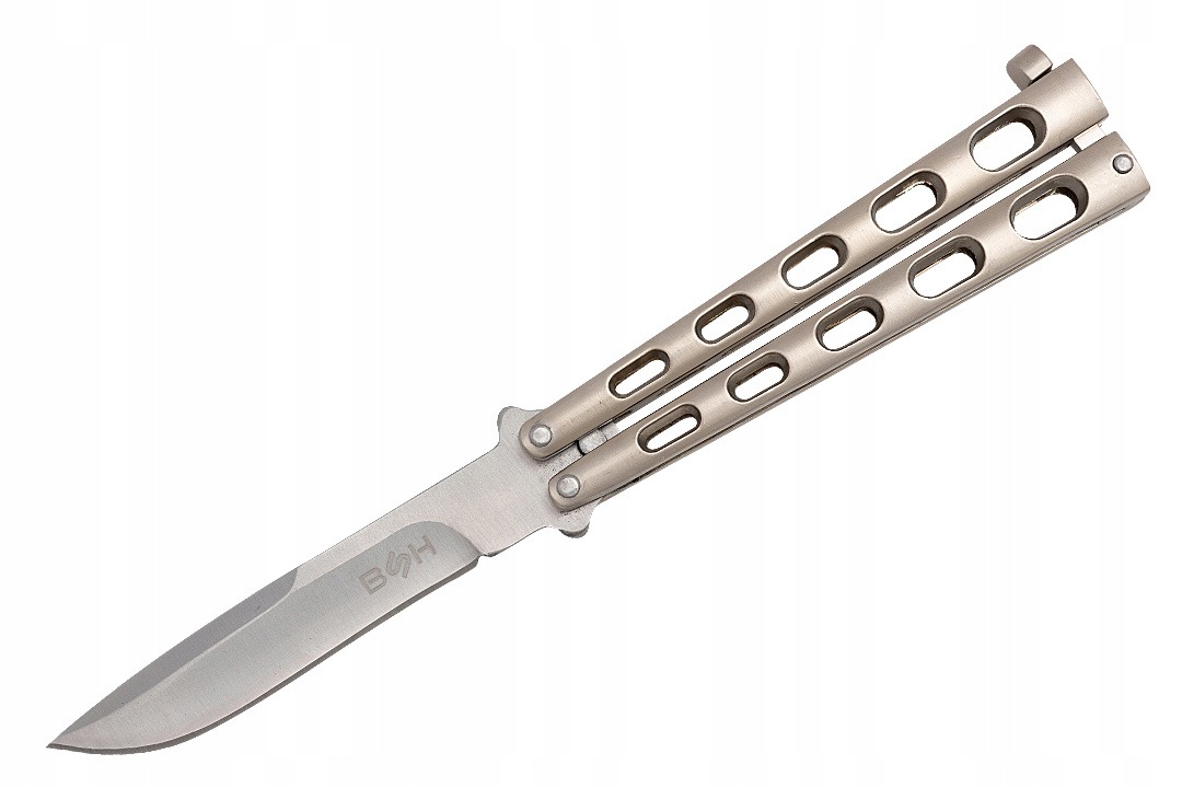 Nóż Motylek balisong motylkowy Duży Kandar N497