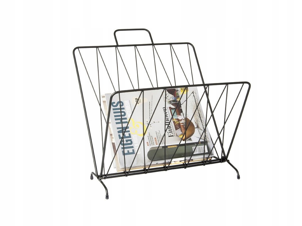 Kovový stojan na časopisy Raster