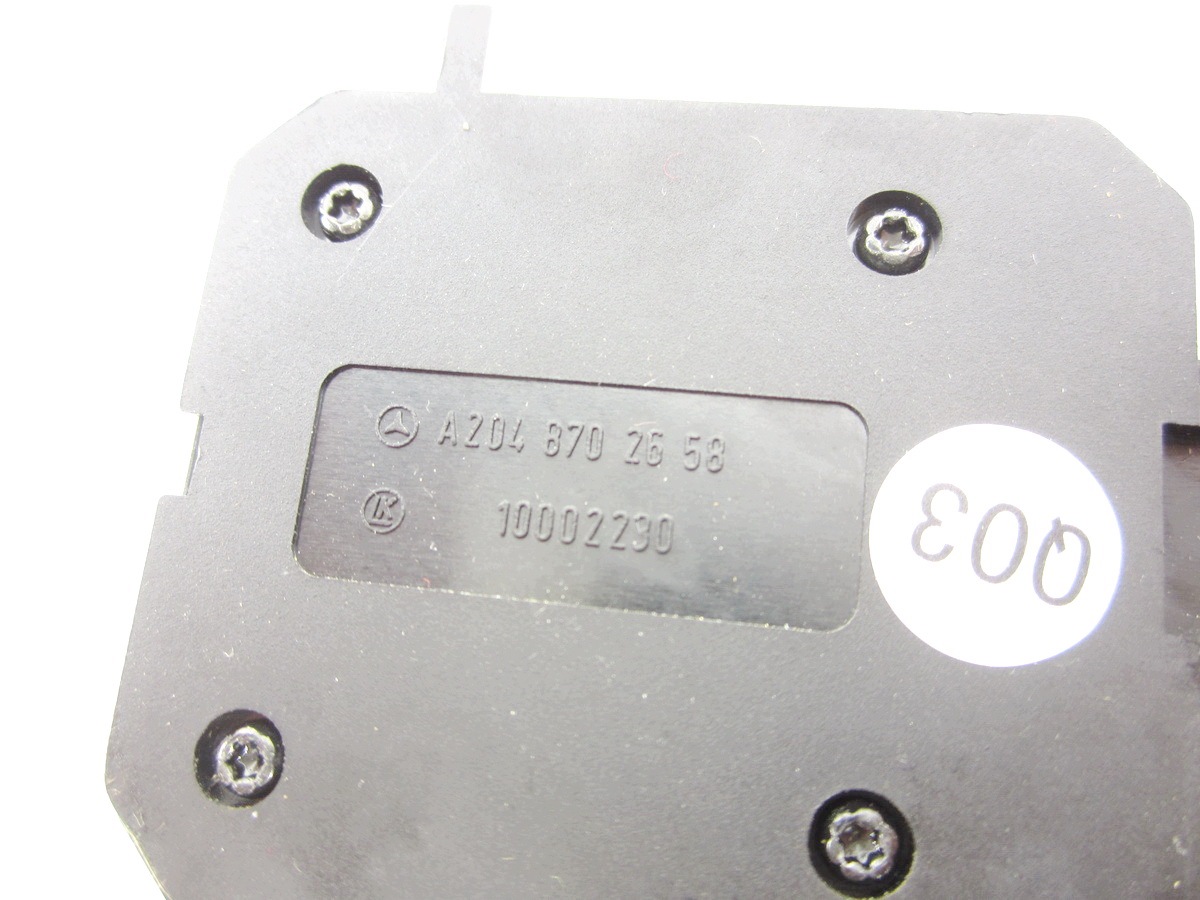 Panel bouton bouton siège droite Mercedes W212 Lift
