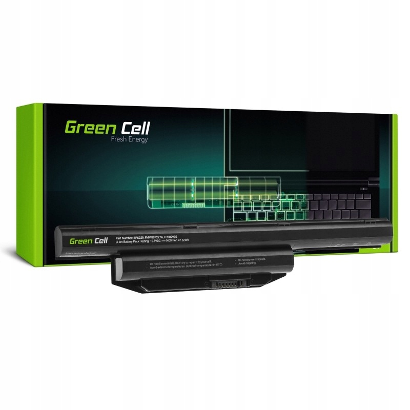 Green Cell Baterie Fs LifeBook A514 11,1V 4,4Ah
