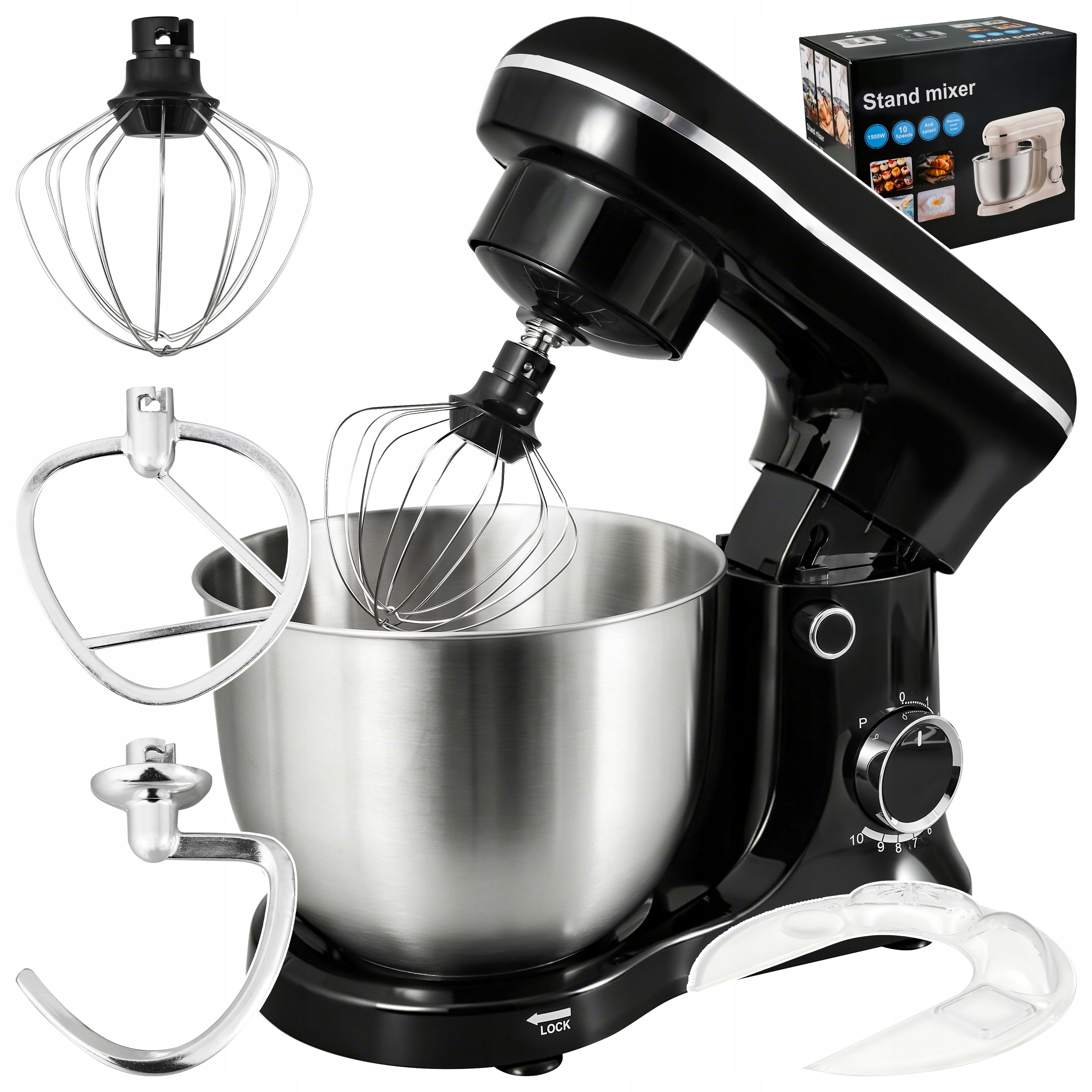 Automatyczny 6W1 Robot Kuchenny Planetarny Mikser Z Misą Mychef 1500W 5,2L