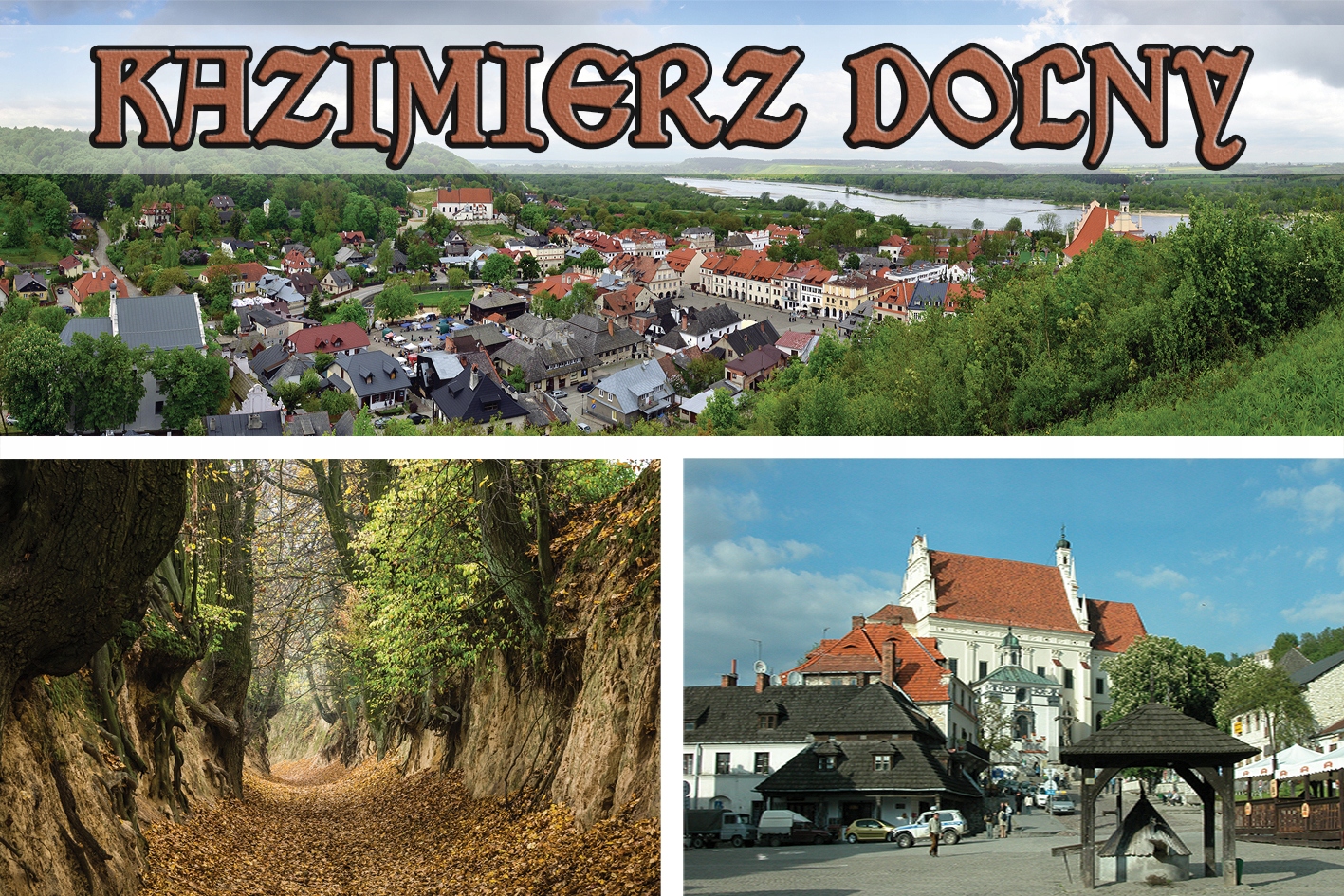 

Magnesy na lodówkę miasta - Kazimierz Dolny