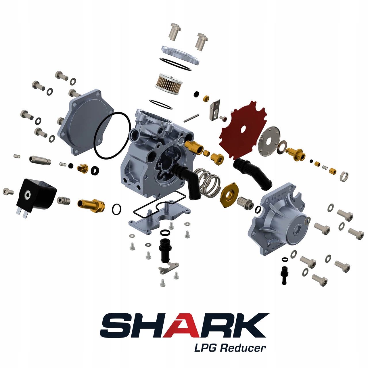 REDUKTOR PAROWNIK SHARK 1200 LPG SEKWENCJA Engine Type Gasoline Diesel