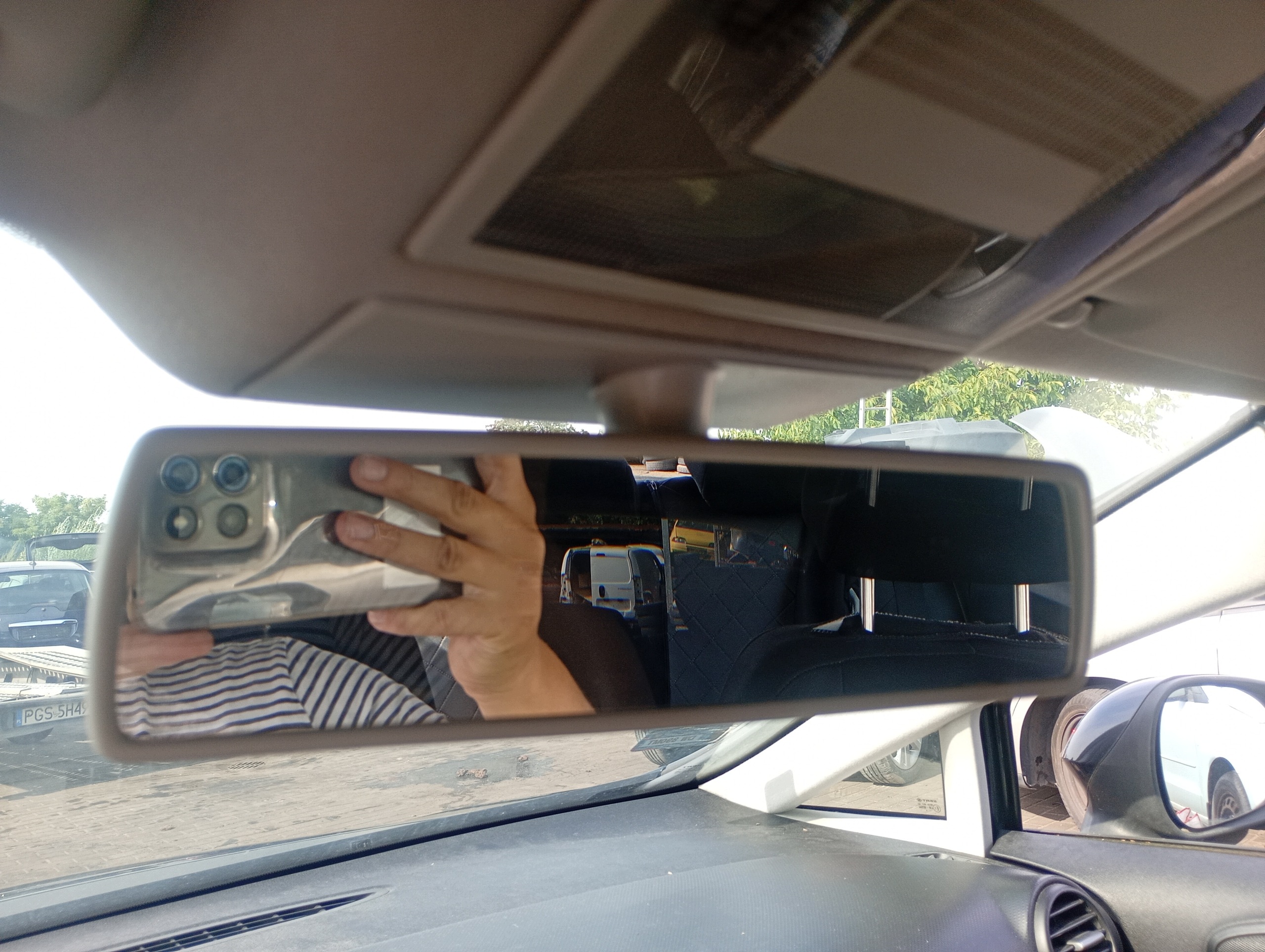 rear-view mirror inner Seat Leon 2 II 05-13