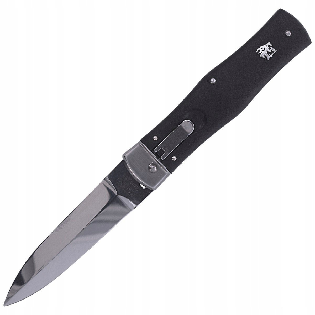 Nóż automatyczny sztylet Mikov Predator Stal nierdzewna 420 Klips Tip-down
