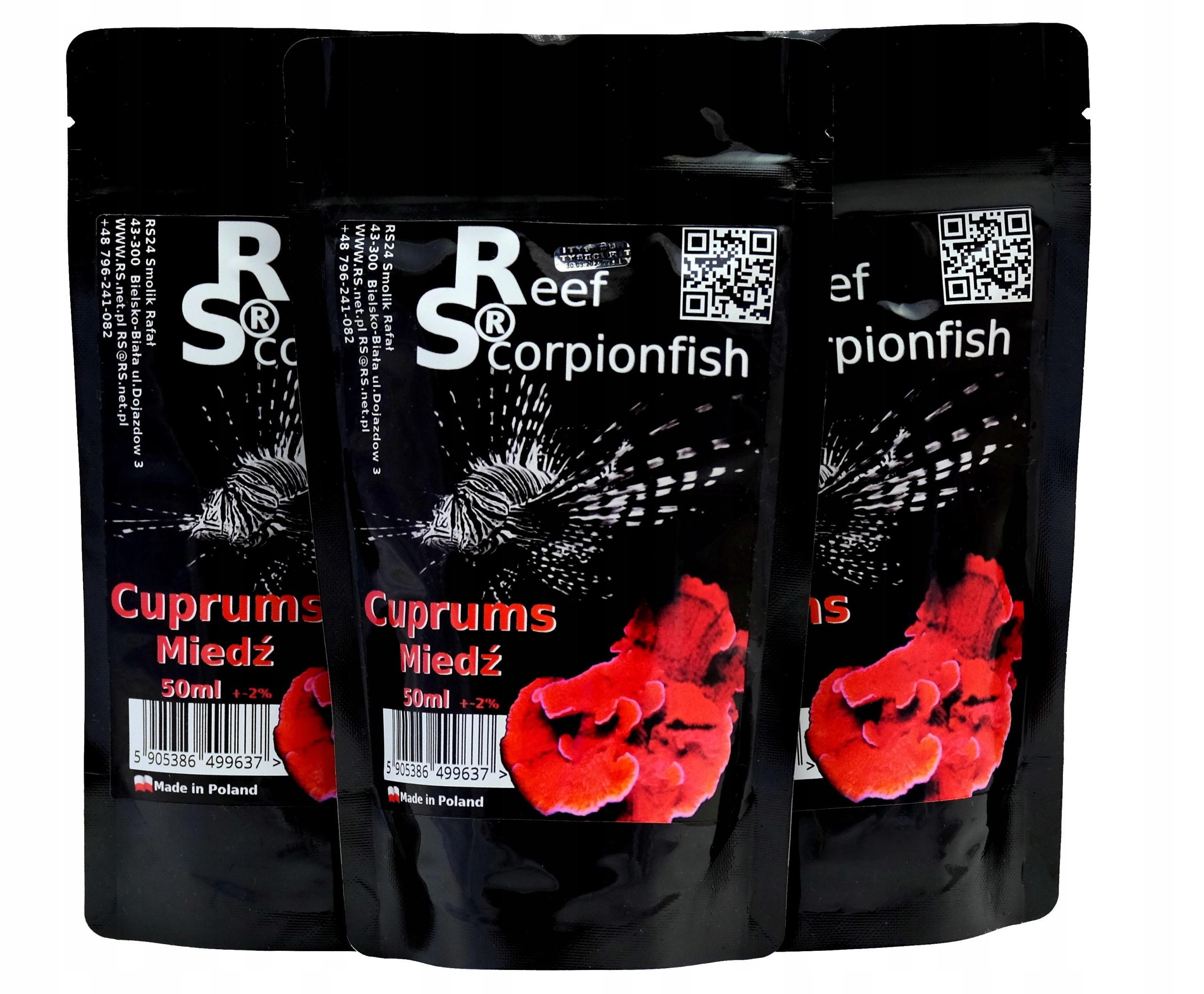 Levně Reef Scorpionfish Cuprums Měď Cu Pro Mořské Akvárium Doplněk 50 ML