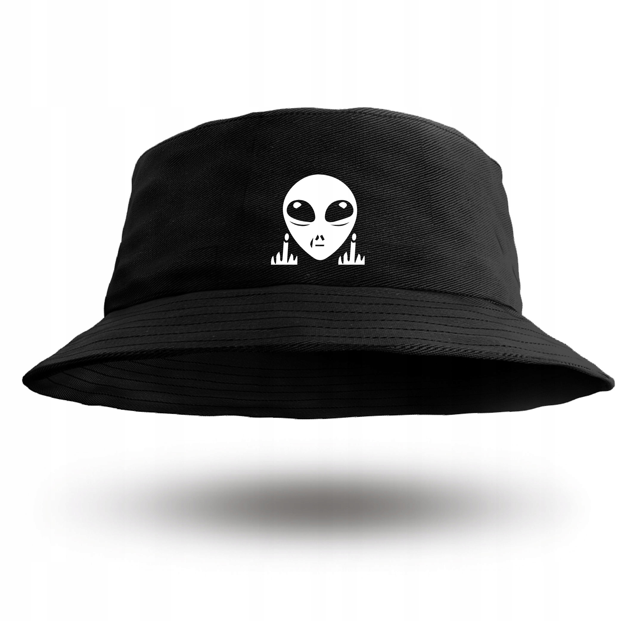 

Śmieszny Kapelusz Bucket Hat Alien Fuck You Ufo