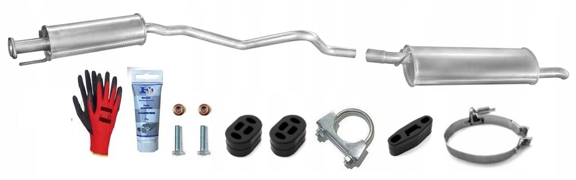 Opel Astra F 1.4 1.6 1.7D 1.8 2.0 sada Tlumičů Výfuku bonus