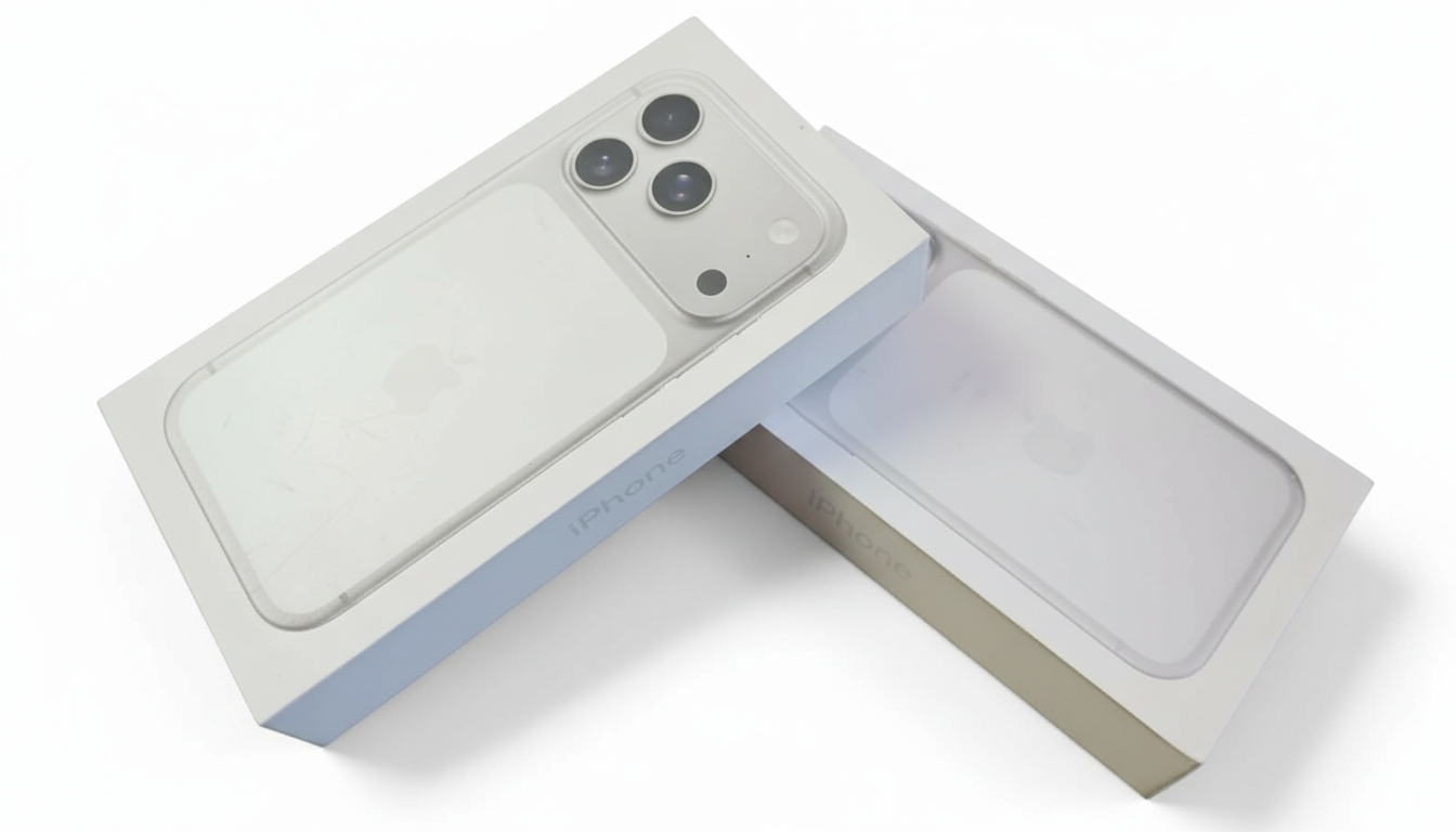 Originální Krabička iPhone 17 Pro Silver Stříbrná A3523 Stříbrná