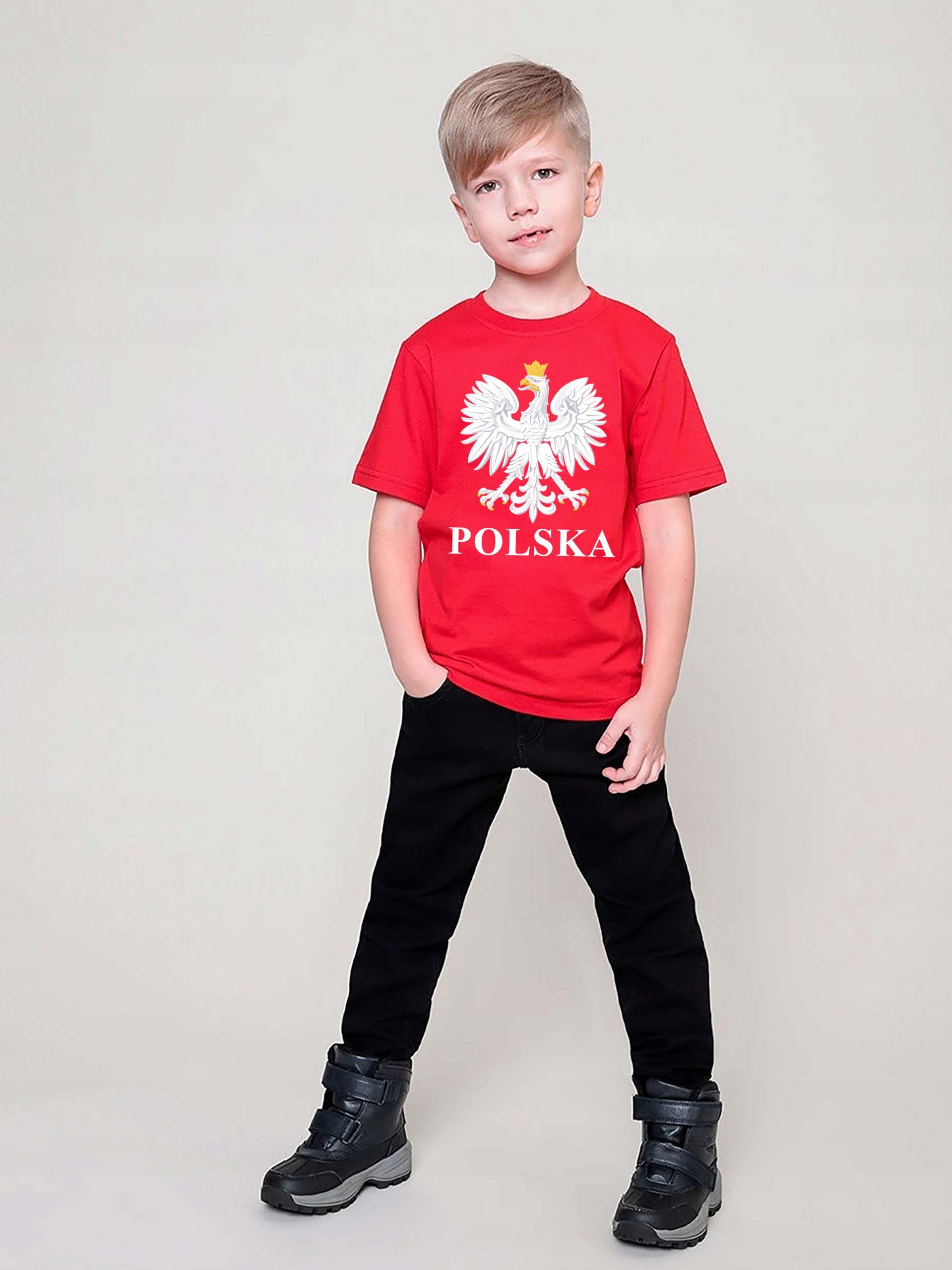 KOSZULKA KIBICA POLSKI Z GODŁEM r. 146 Marka Inna marka