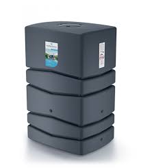 Deszczownica AQUA TOWER- antracytowy 450l