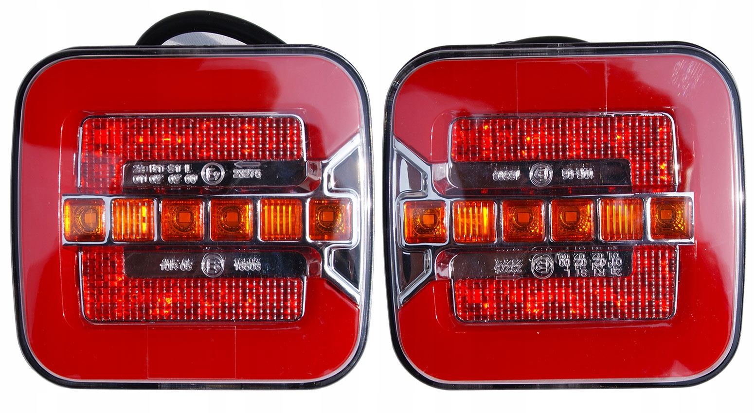 PRZYCZEPA PODŁODZIOWA LAMPY TYLNE 12/24V LED