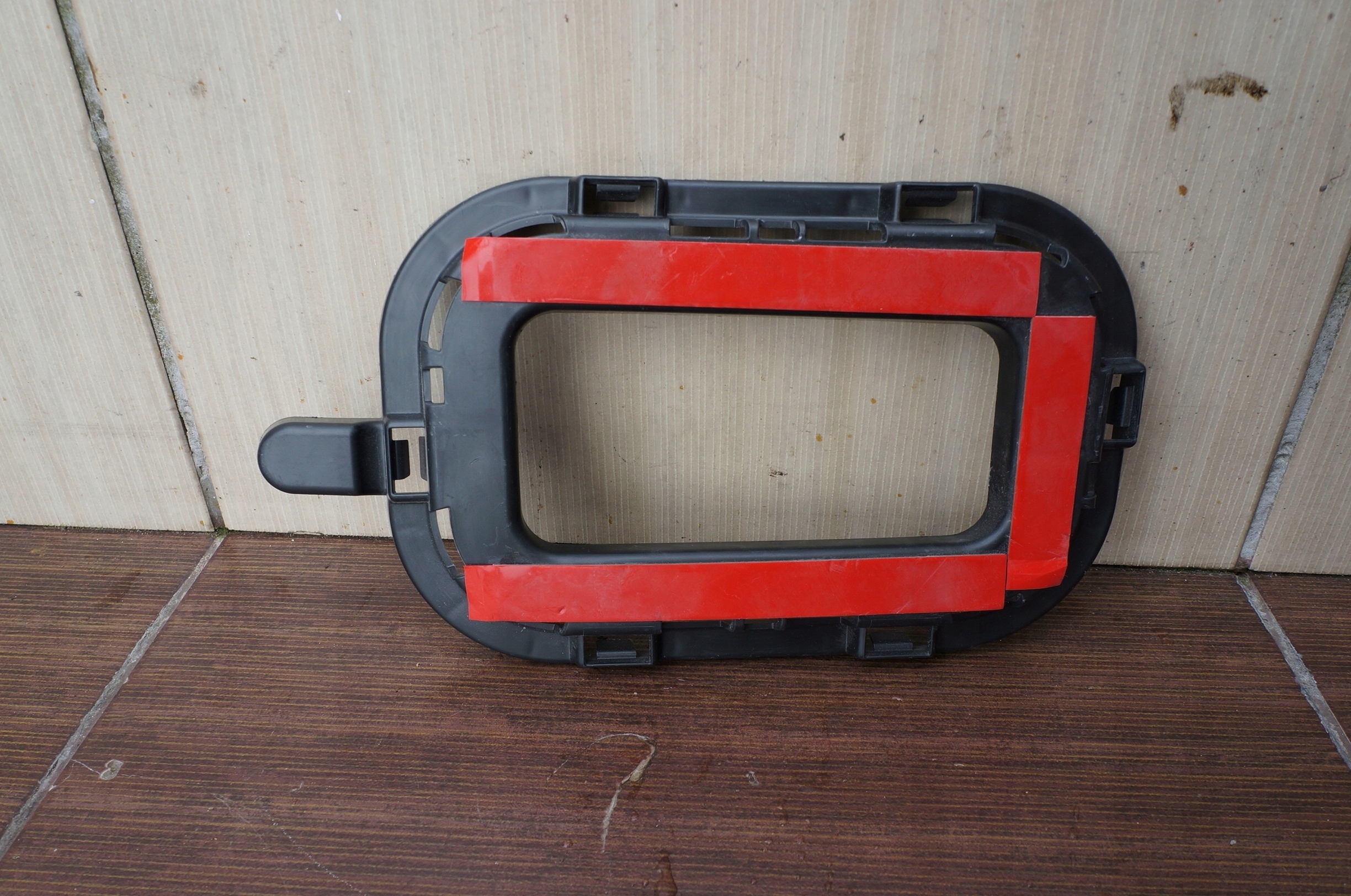 bumper bracket left rear part Porsche Cayenne 7P