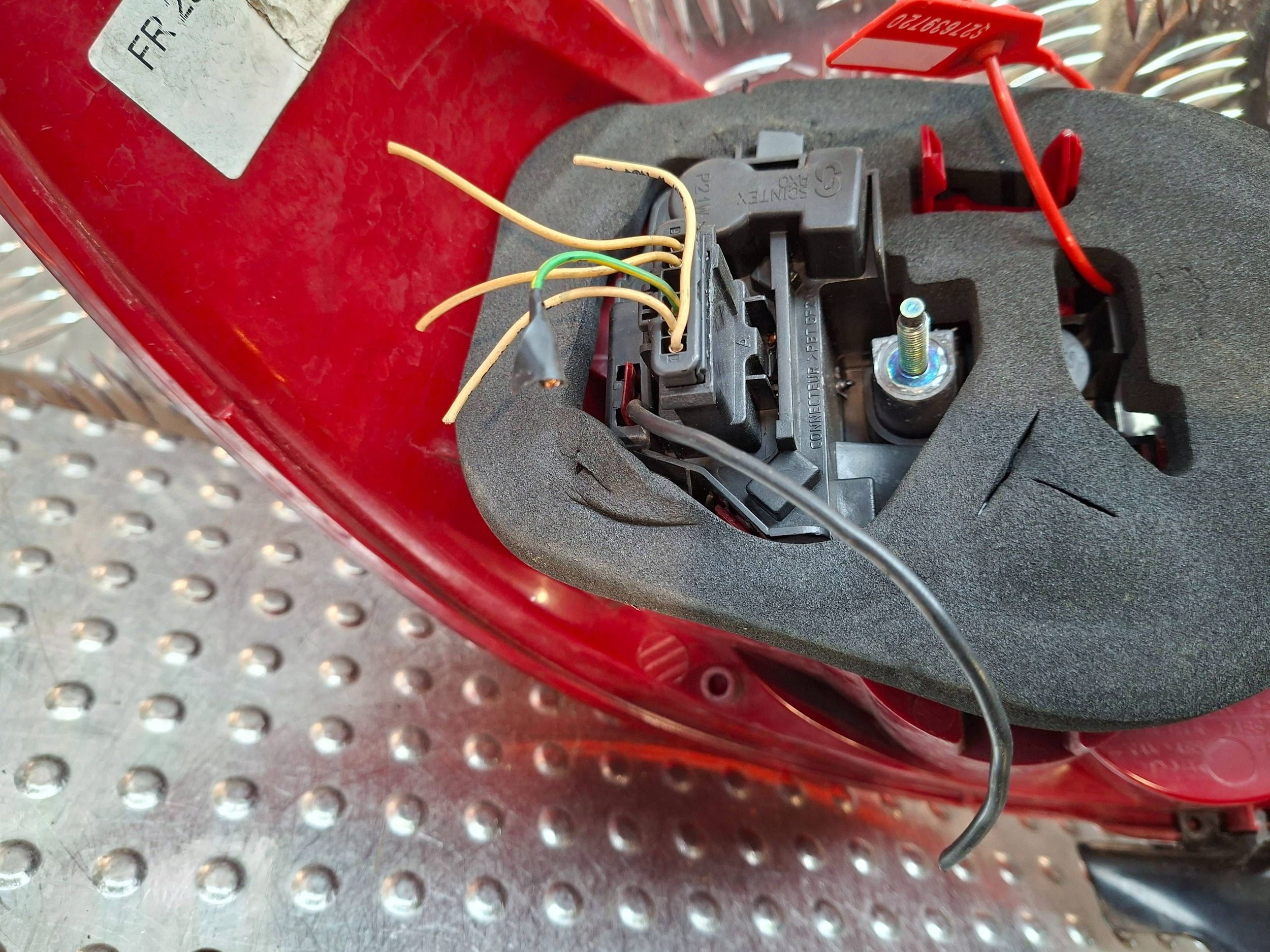 light rear right PEUGEOT 206 CABRIO 2002