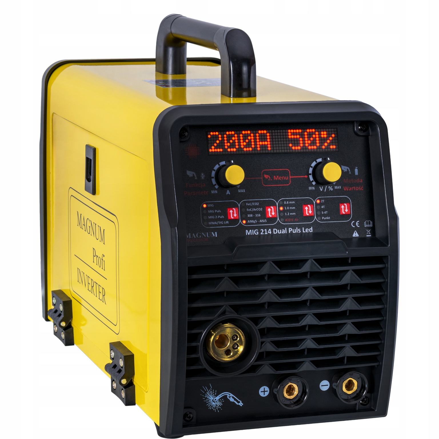 SPAWARKA inwertorowa MIG 200 A MAG MMA 230V Zestaw EAN (GTIN) 1111111111