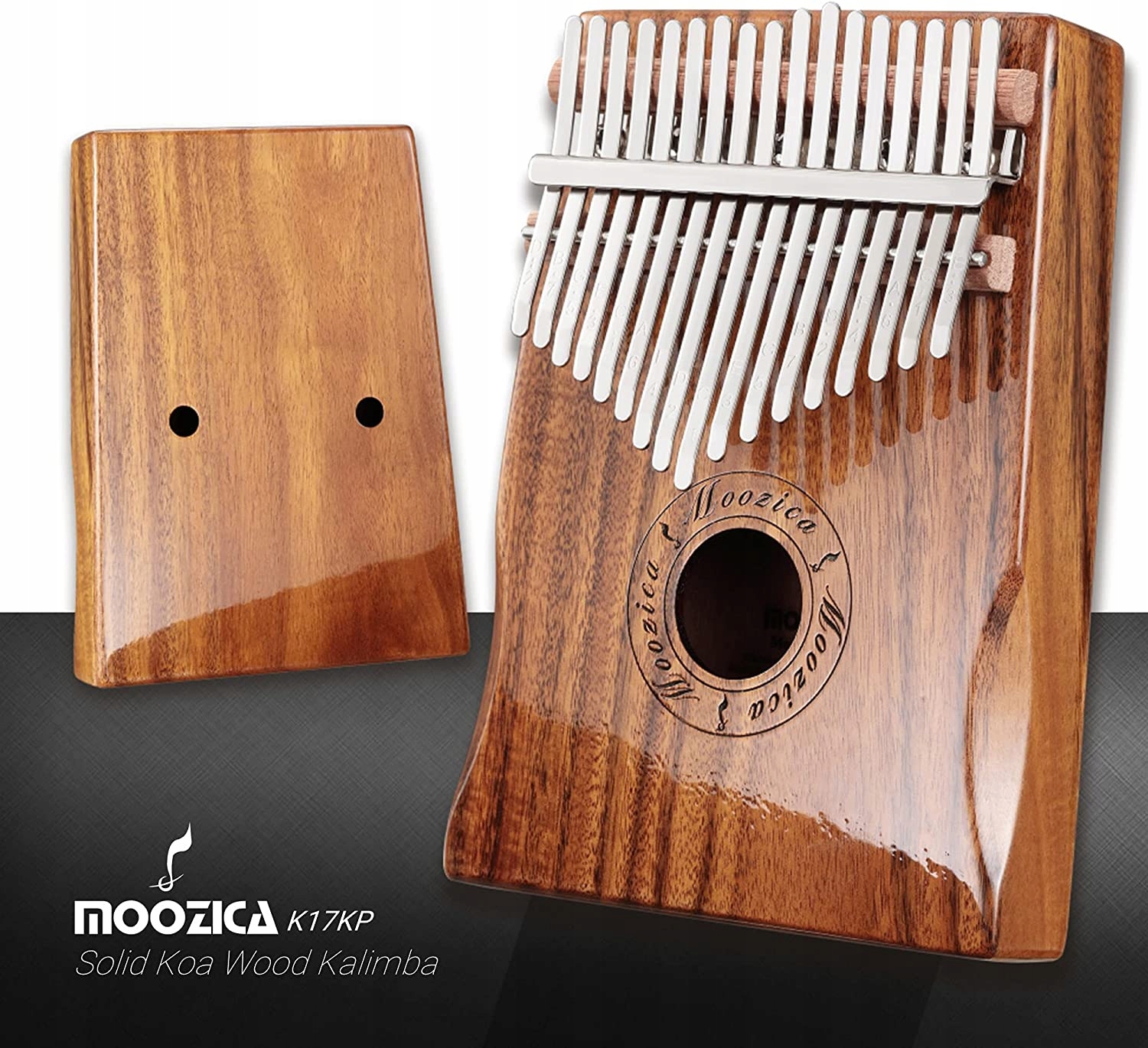 PROFESSIONAL KALIMBA Moozica 17 Key / UK Marka Moozica
