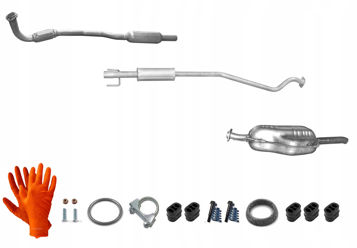 Opel Astra G 1.7 DTi 55 kW (2000-9/2004) Sedan Výfukový Systém