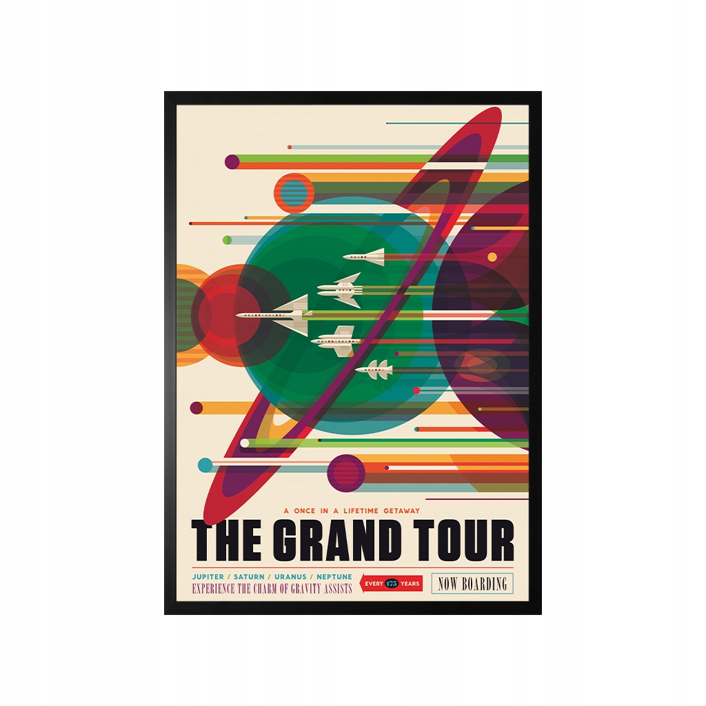 Obraz Grand Tour Visions of the Future retro