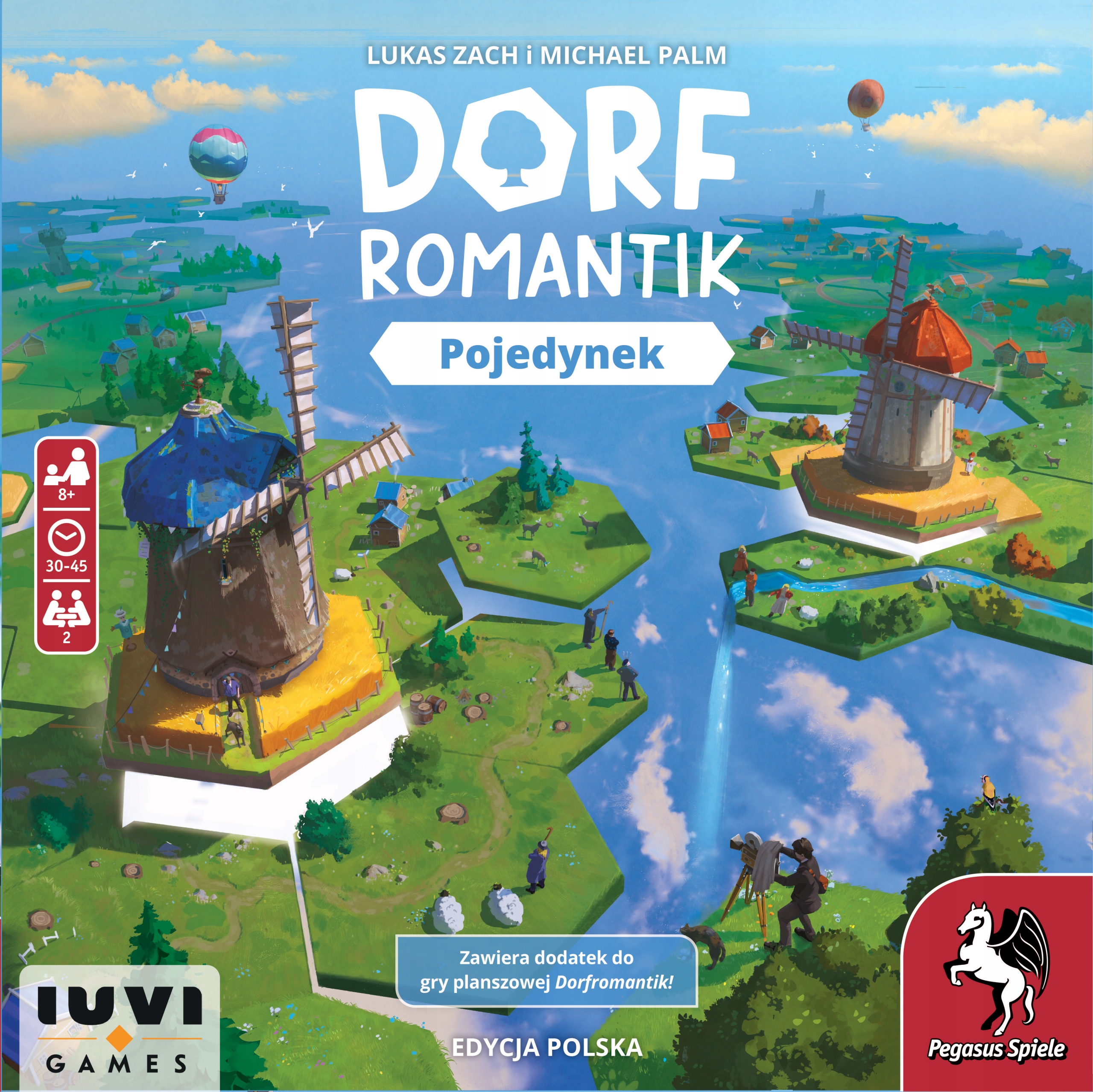 Gra planszowa Dorfromantik: Pojedynek Iuvi Games