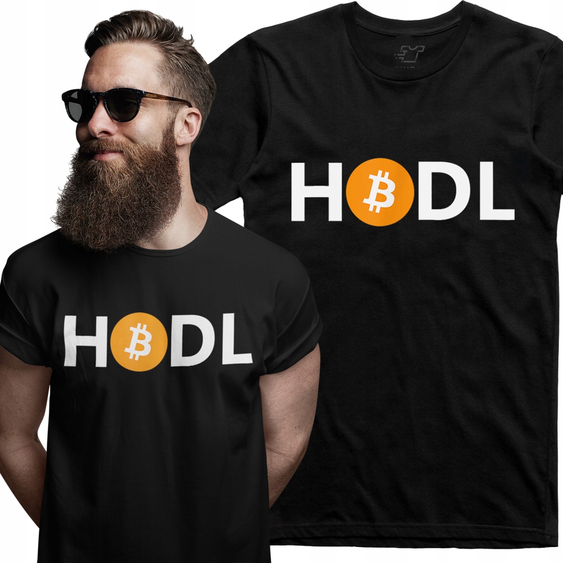 

Koszulka Hodl Bitcoin kryptowaluty krypto Btc M